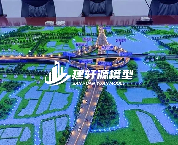 万全高速公路沙盘定制